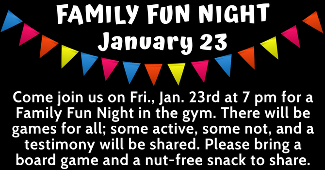 Family Fun Night