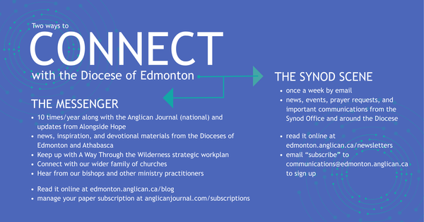 Two Ways to Connect with the Diocese of Edmonton