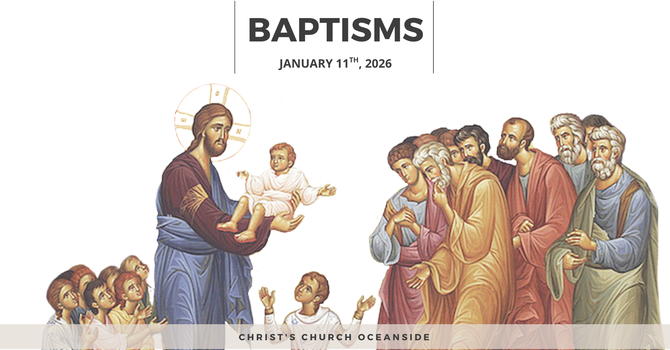 The Baptism of Our Lord Jesus Christ