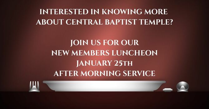 New Member's Luncheon