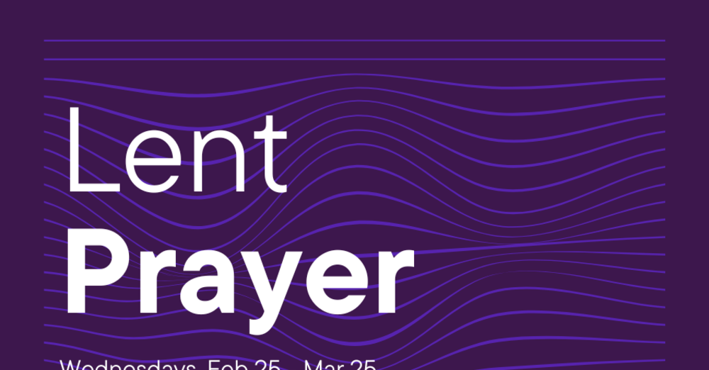 Lenten Prayer
