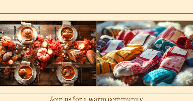 Soup and Socks Sunday Supper