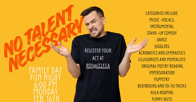 No Talent Necessary Night