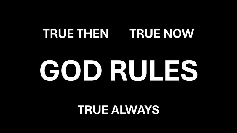 GOD RULES