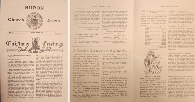 How old is Huron Church News really?  image