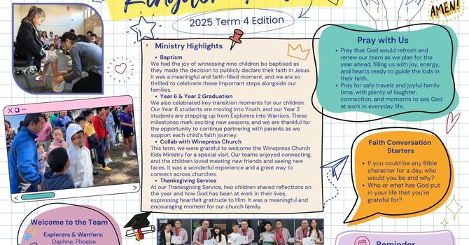 Kingdom Kids News and Updates image