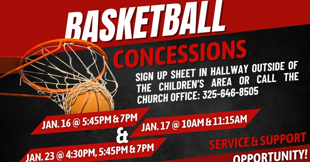 Basketball Concessions