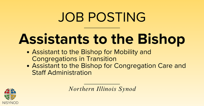 Northern Illinois Synod is Hiring image