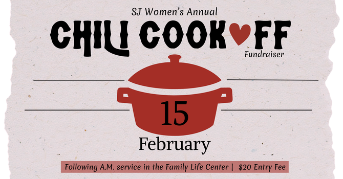 SJ Women Chili Cook-off
