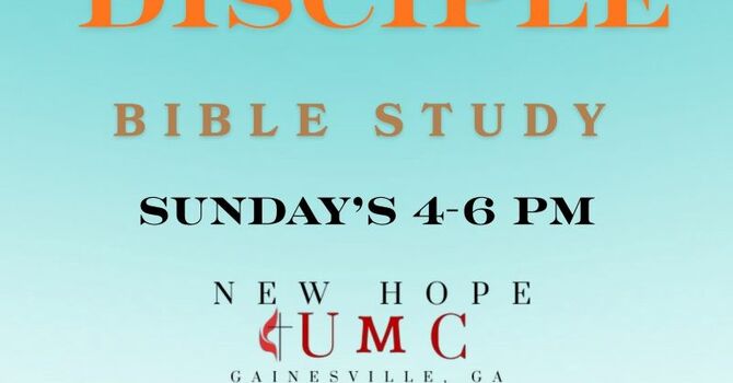 Disciple Bible Stucy