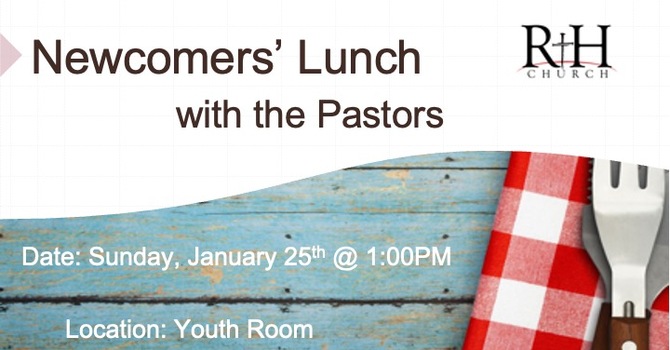 Newcomers' Lunch with the Pastors