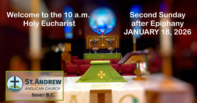 Janurary 18, 2026, 10 am Holy Eucharist image