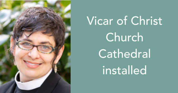 New Vicar of Christ Church Cathedral installed