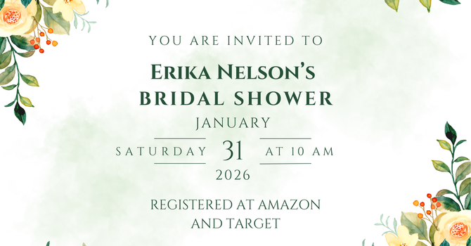 Bridal Shower for Erika Nelson