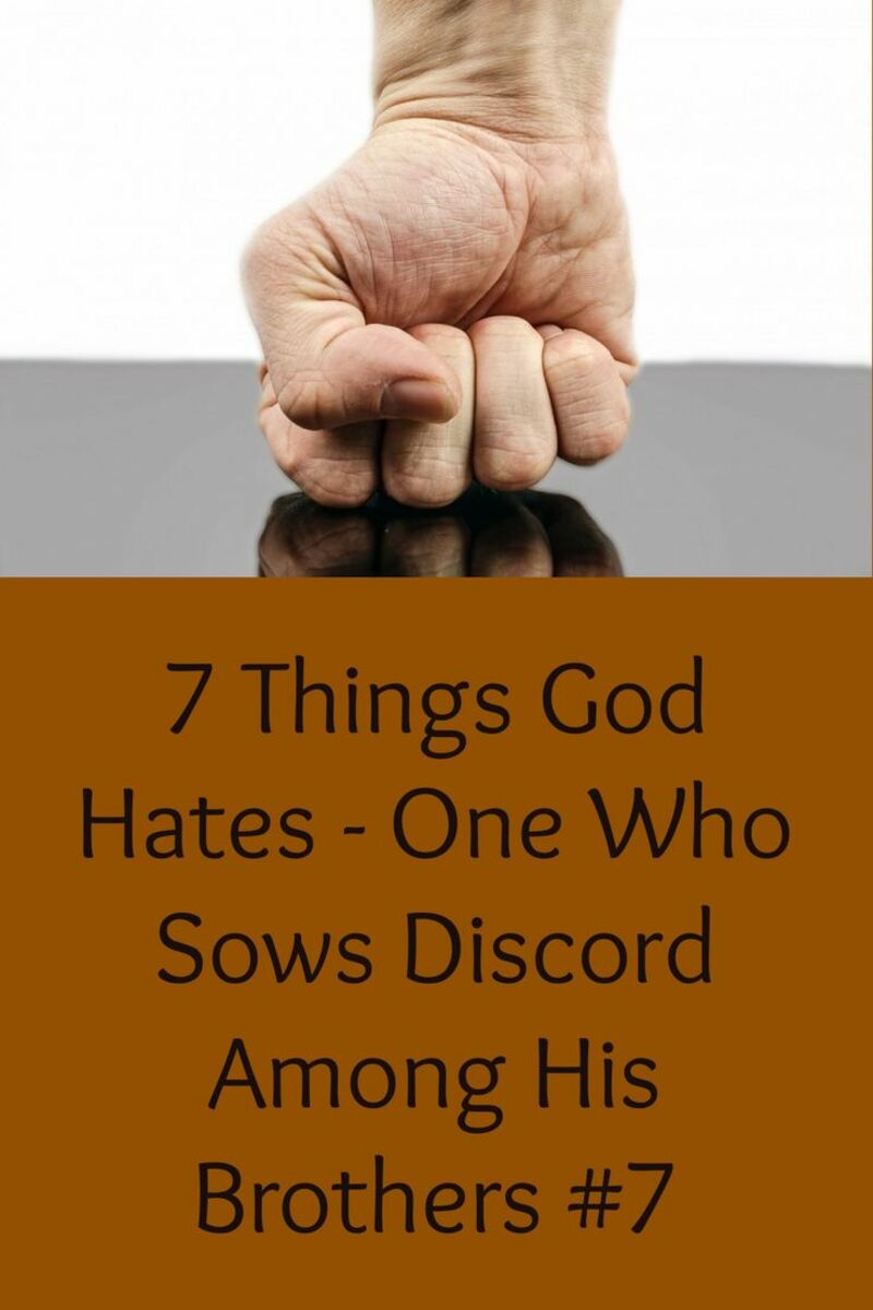 7 Things God Hates- Proverbs 6