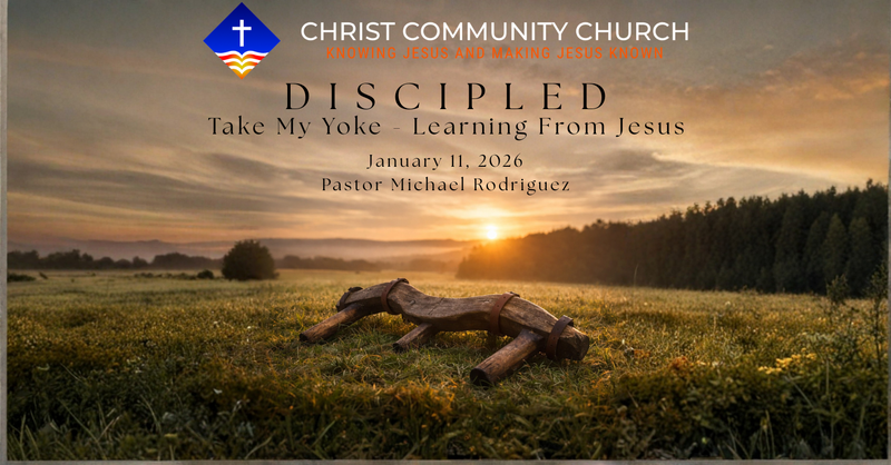 Take My Yoke: Learning From Jesus