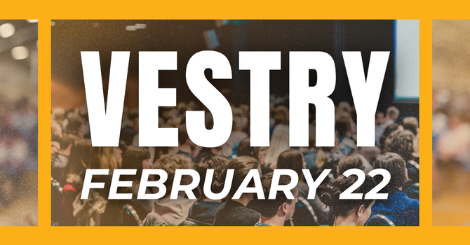 Annual Vestry Meeting image