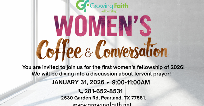 Women's Coffee and Conversation 