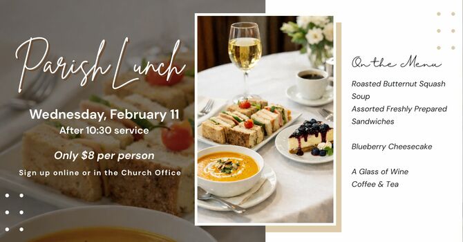 Parish Lunch