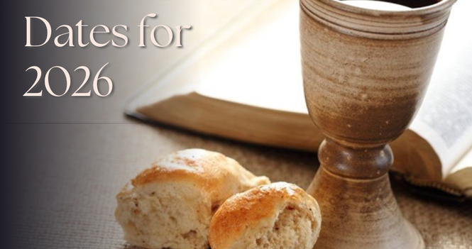 Communion Dates for 2026