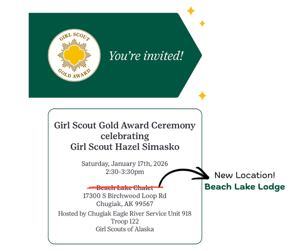 Hazel's Award Ceremony