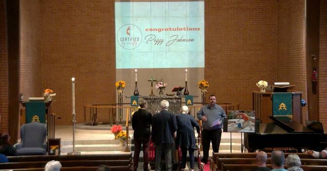 Blessing for First Lay Minister image