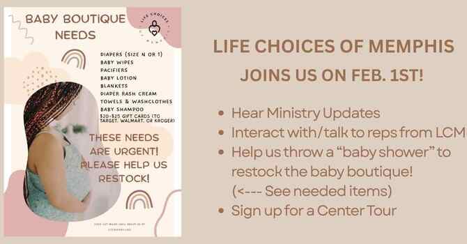 DONATIONS FOR LIFE CHOICES