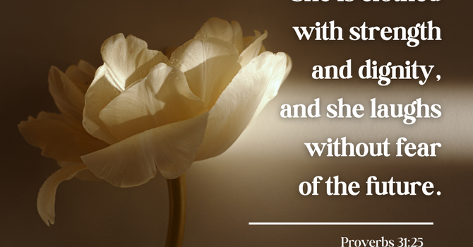 Proverbs 31:25 image