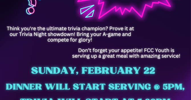 Trivia & Dinner Night!