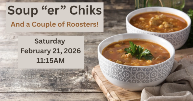 Soup'er' Chiks and a Couple of Roosters image