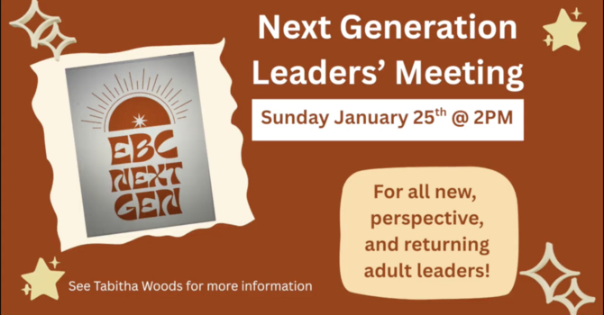 Next Generation Leaders' Meeting image