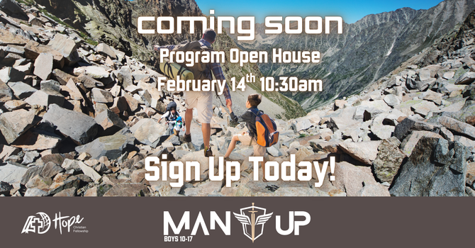 ManUp Program Open House