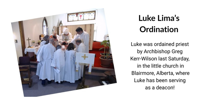Luke Lima’s ordination image