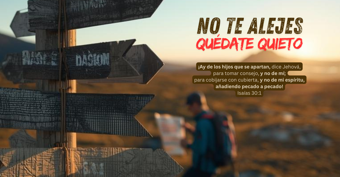  No te alejes. Quédate quieto. image