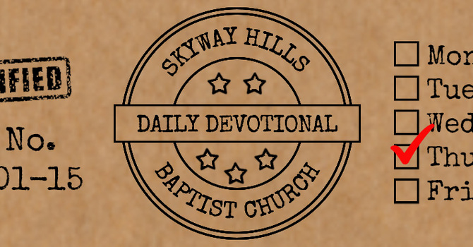 Standing Firm in Faith image