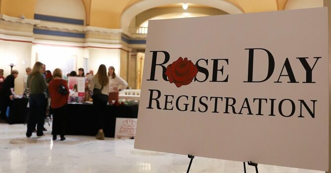Rose Day at the State Capitol
