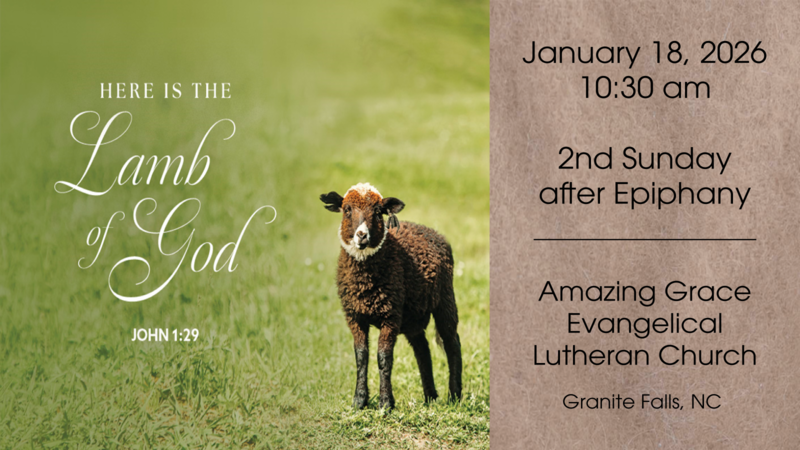 2nd Sunday after Epiphany