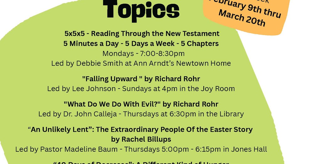 Connect Groups Signup