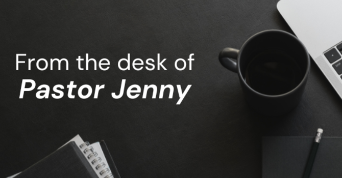 A Note from the Pastor