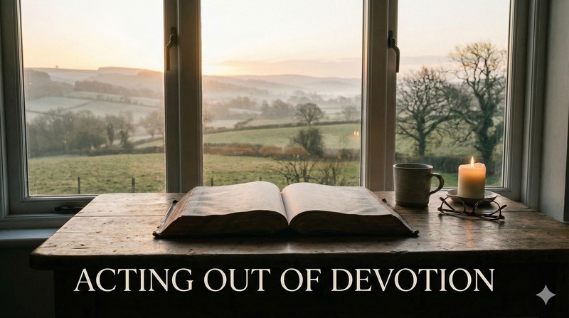ACTING OUT OF DEVOTION