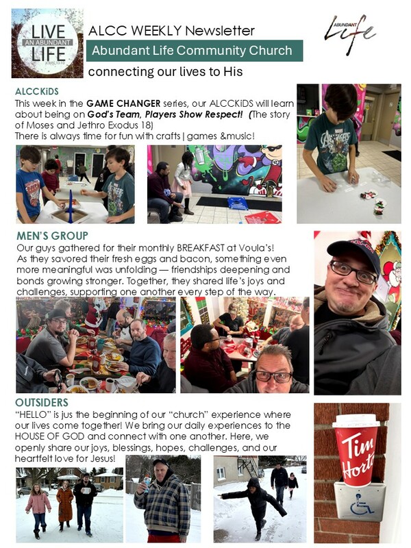 connecting our lives to His