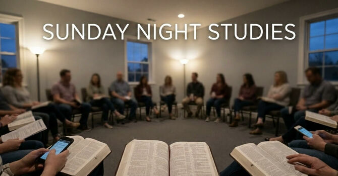 Sunday Night Studies