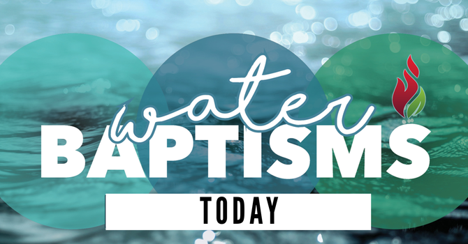 Water Baptism Service