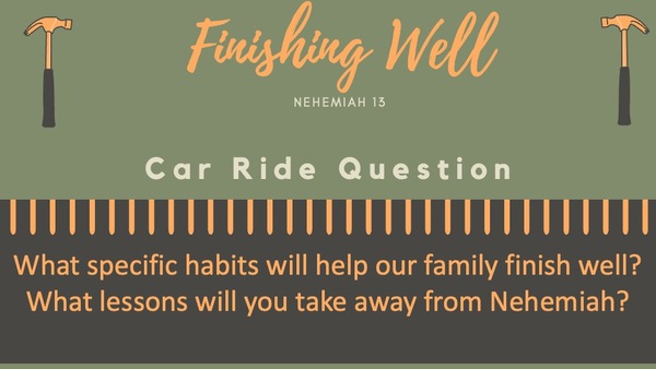 Nehemiah - Rise Up and Build