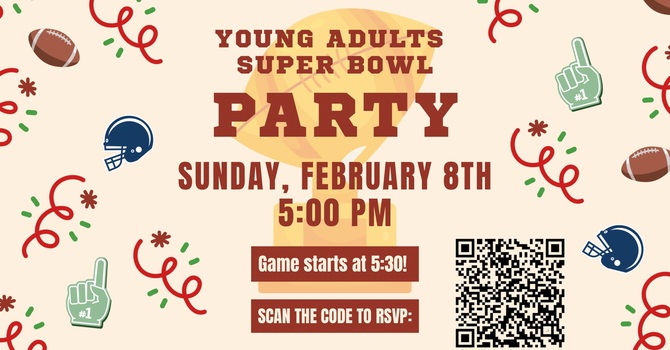 Young Adult Super Bowl Party