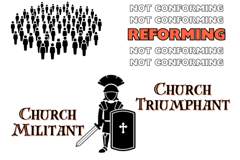 Reforming not Conforming: The Church Militant and Triumphant