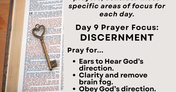 Day 9 Fasting & Prayer Encouragement image
