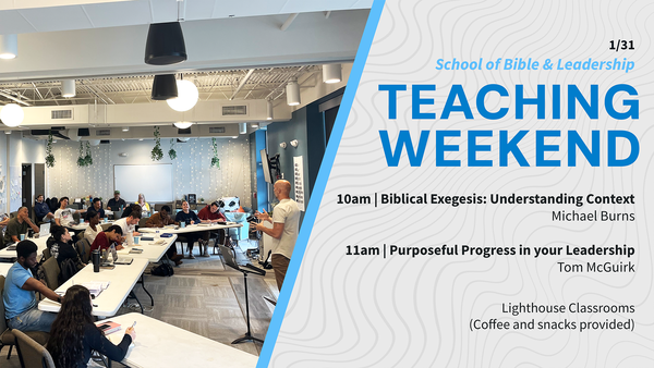 Teaching Weekend at North River