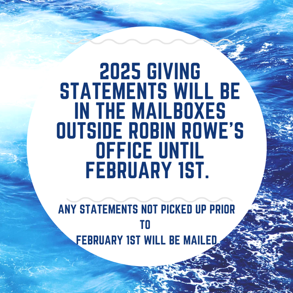 2025 Giving Statements