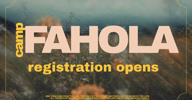 Camp Registration Opens